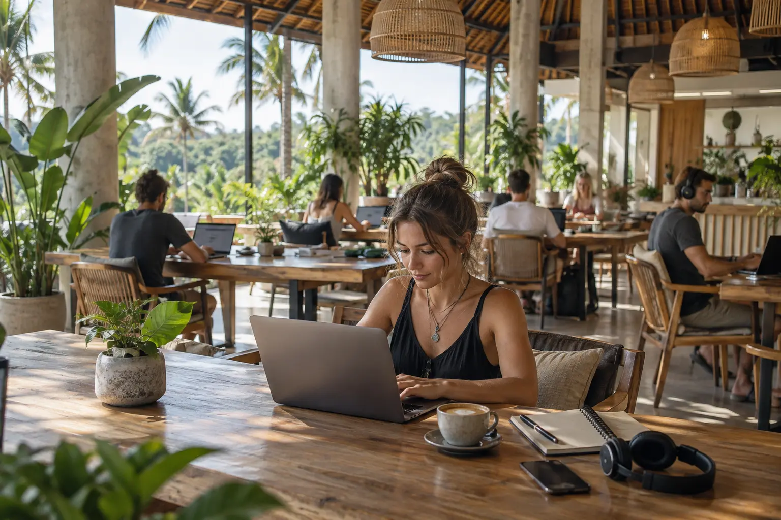 Digital nomads in Bali