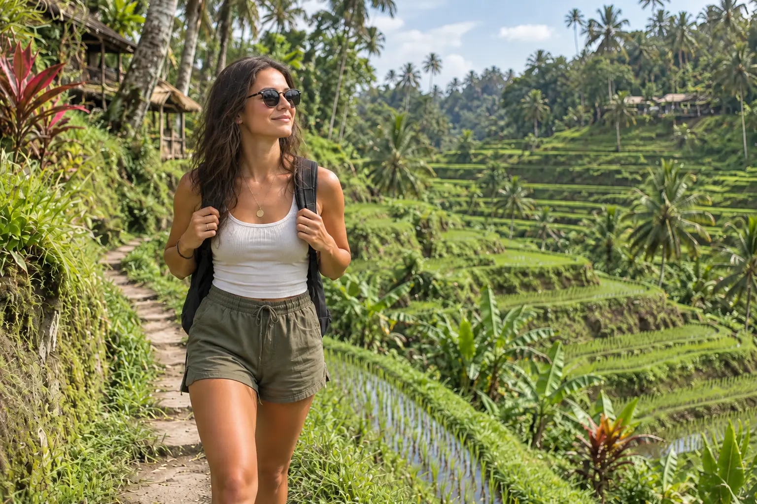 Solo travellers in Bali