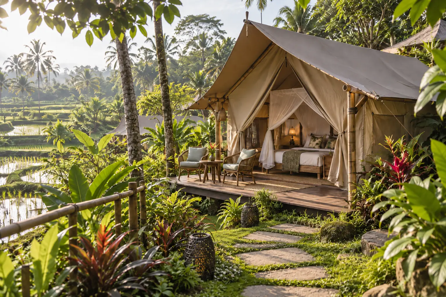 Glamping in Bali