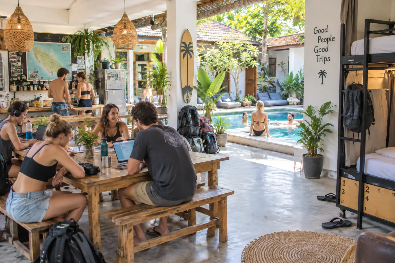 Hostels in Bali